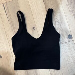 Lululemon Athletica Black Bandeau Top
